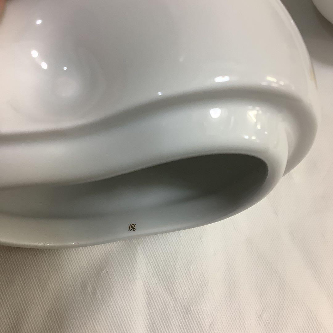 7885⑥マイセン　りんご型　小物入れ