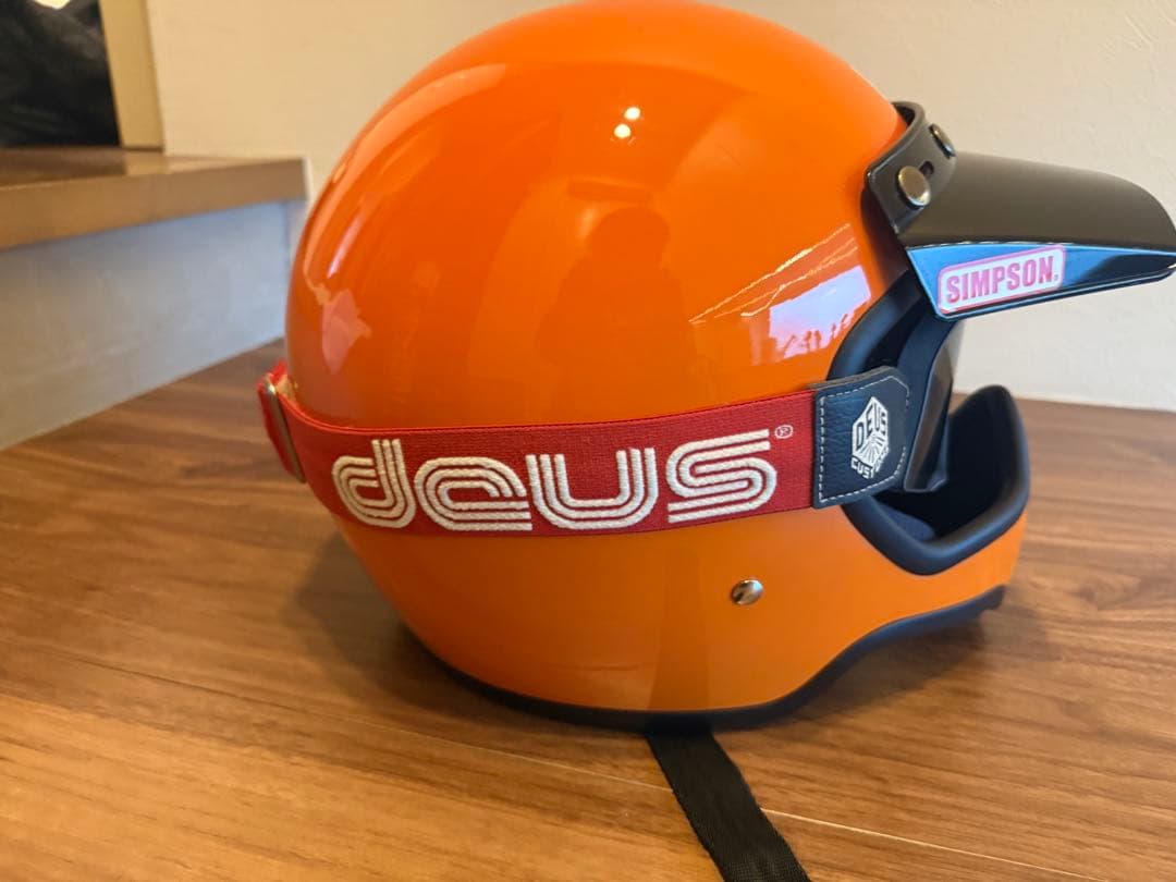 SIMSON M50オレンジ BARSTOW ゴーグル Deus