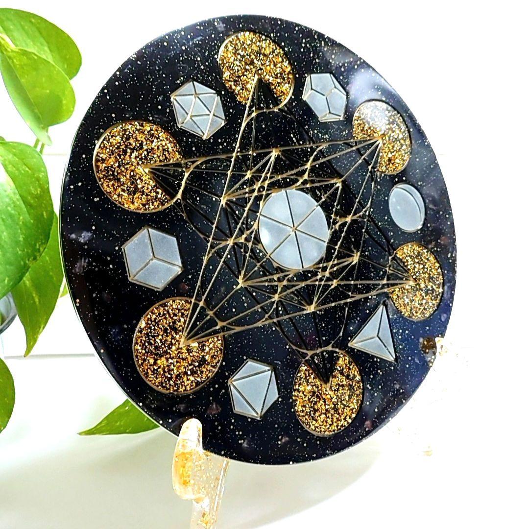 【完全心願成就オルゴナイト】メタトロン1部蓄光✨926