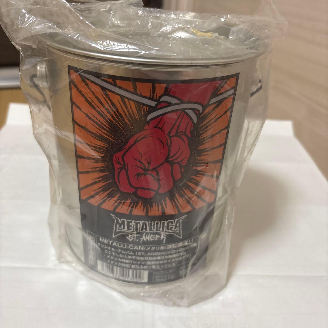 メタリカ/セイント・アンガー Tシャツ ネックレス メタリ缶