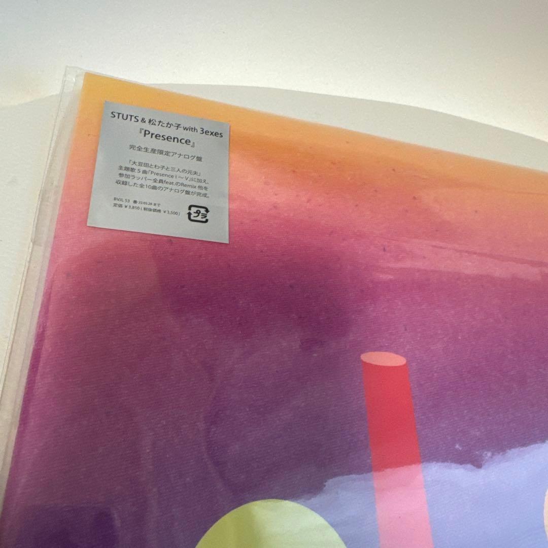 Presence 完全生産限定アナログ盤 レコード