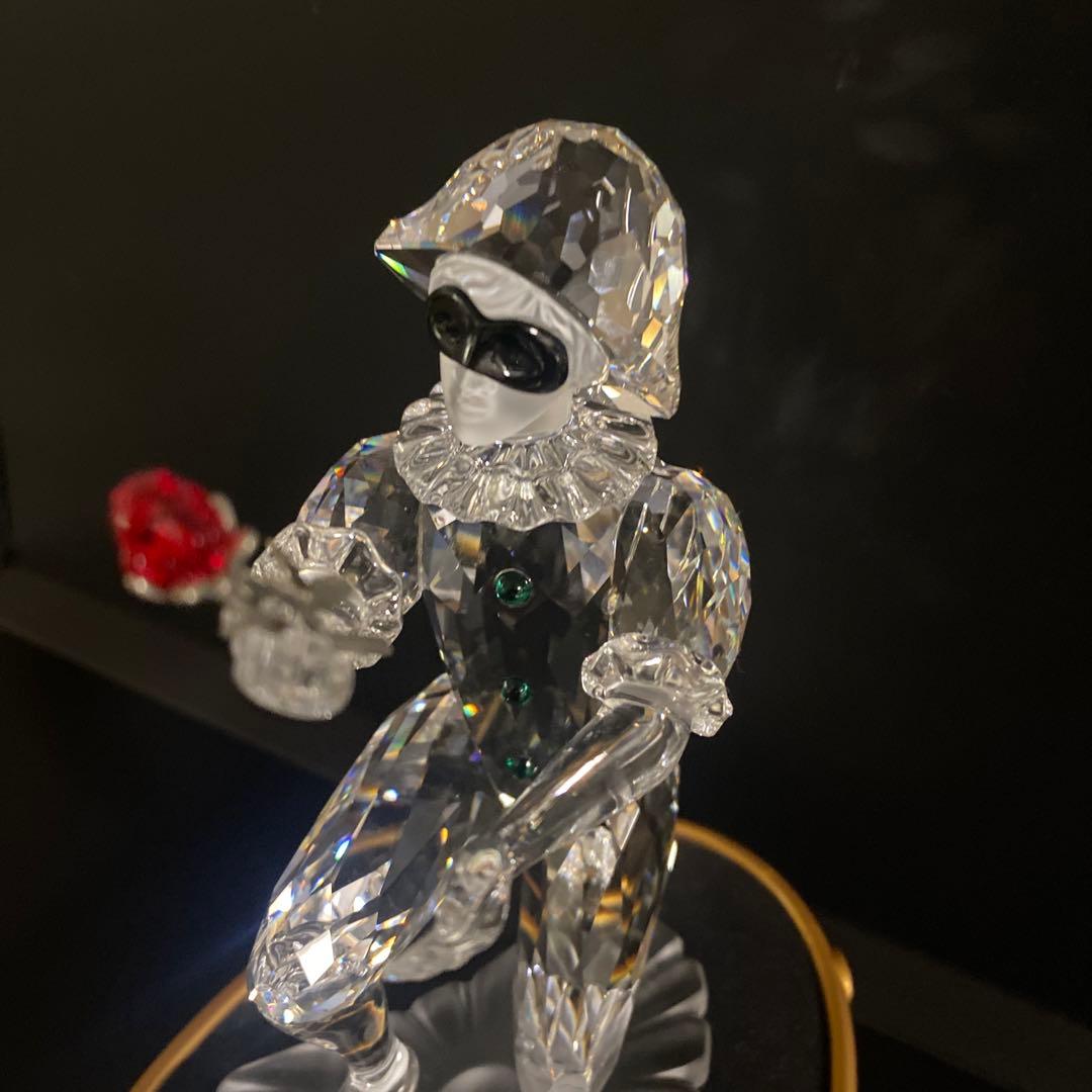 スワロフスキー　置物　ハーレクイン　マスカレード