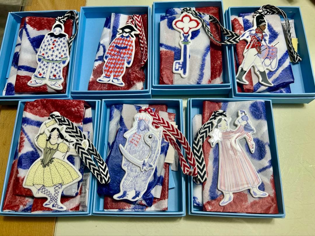 ウェッジウッド　ホリディオーナメント　Nutcracker 7点セット