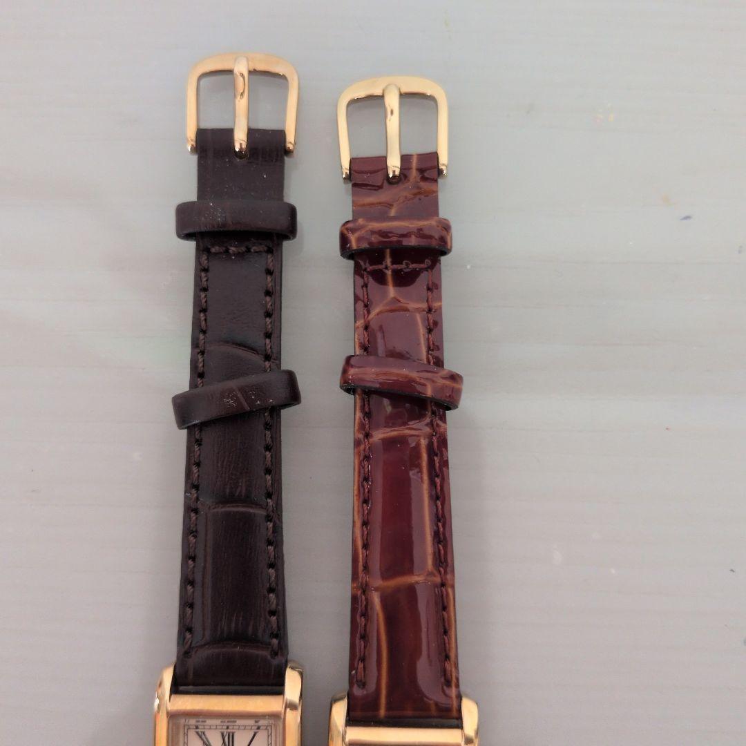 ユナイテッドアローズ　レディース　スクエア　腕時計　2点