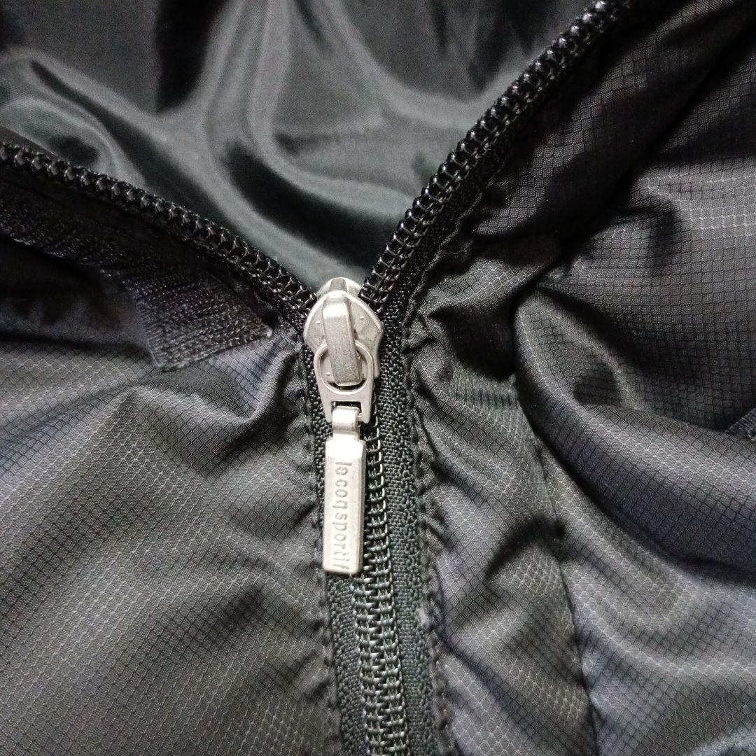 le coq sportit ロングダウンジャケット ブラック/イエロー