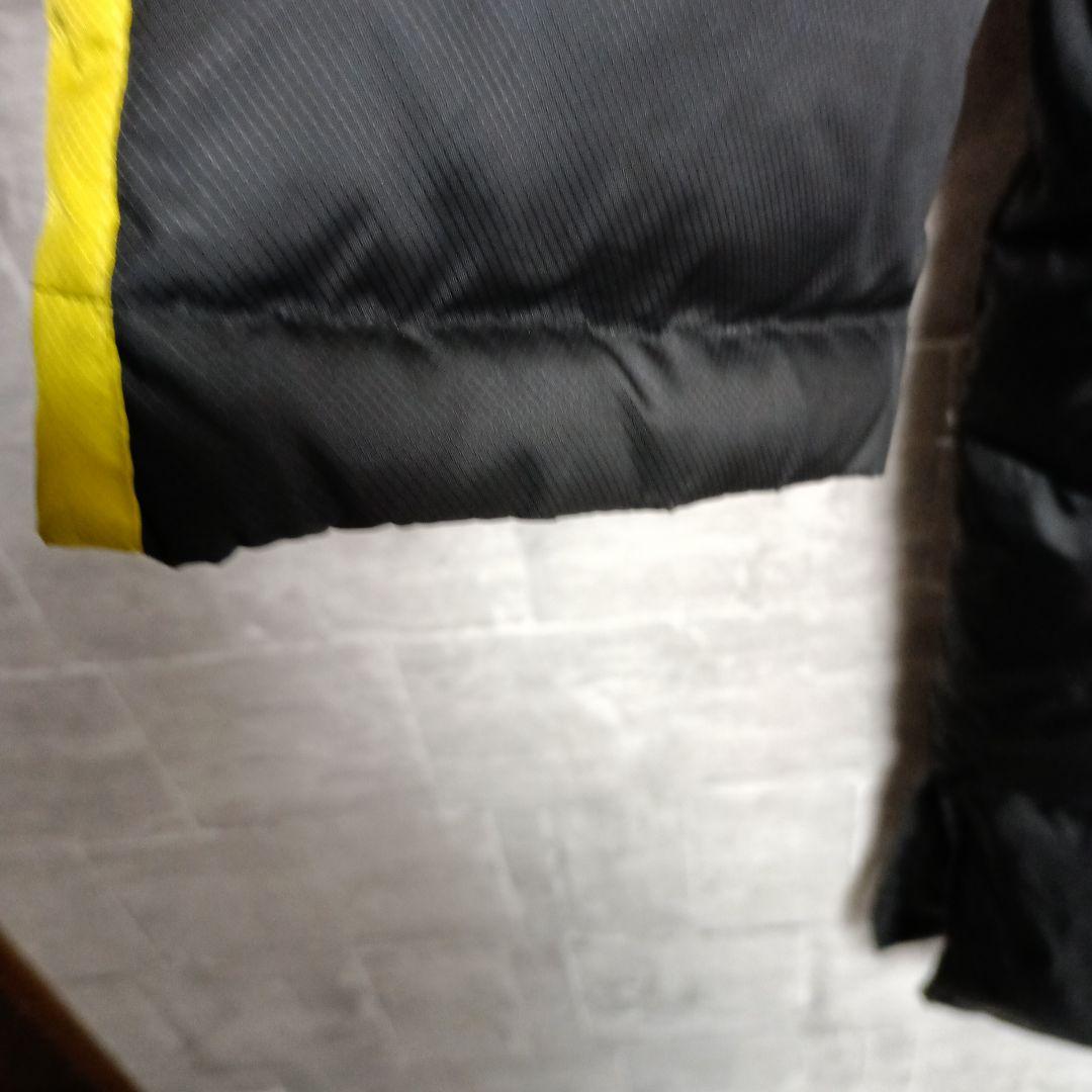 le coq sportit ロングダウンジャケット ブラック/イエロー