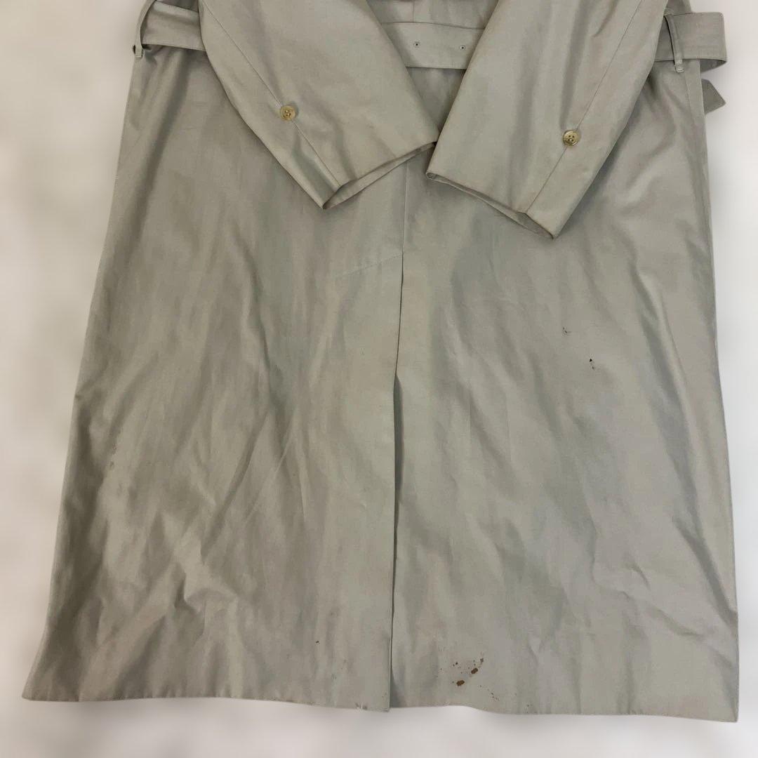 【希少品】Burberry カーキ トレンチコート　ロング丈　　ノバチェック