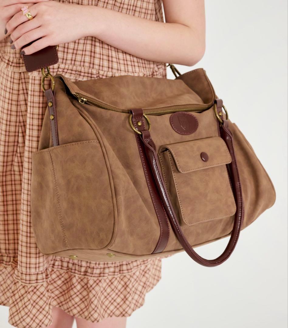 ショルダー付き トラベルバッグ TINA：JOJUN