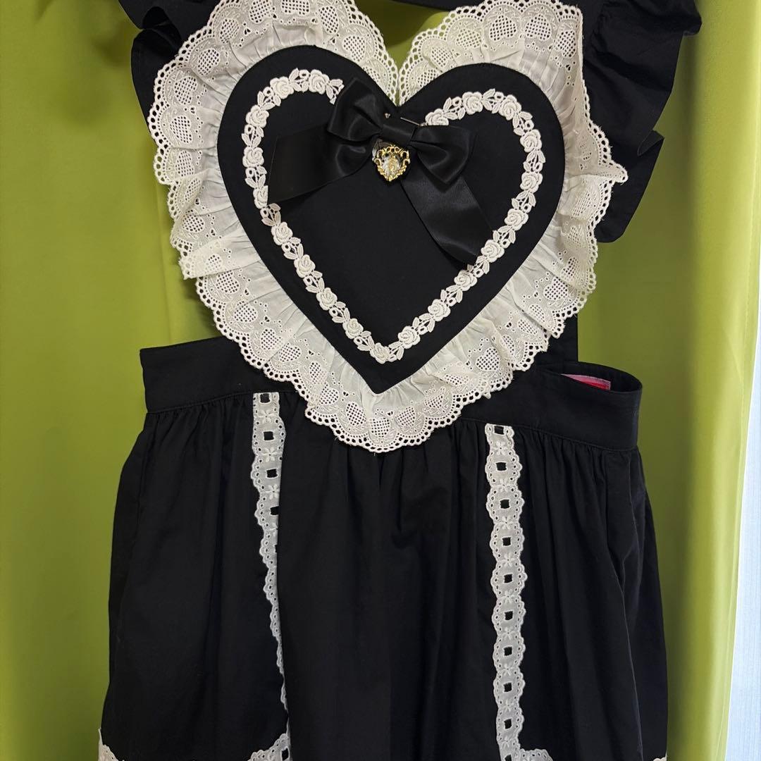 baby the stars shine bright ハートエプロン