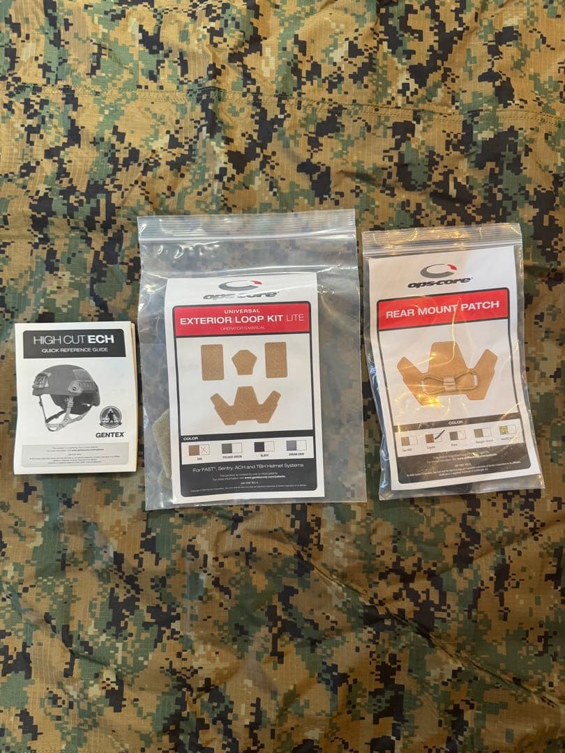 個人装備 GENTEX OPS-CORE ECH HIGHCUT MD