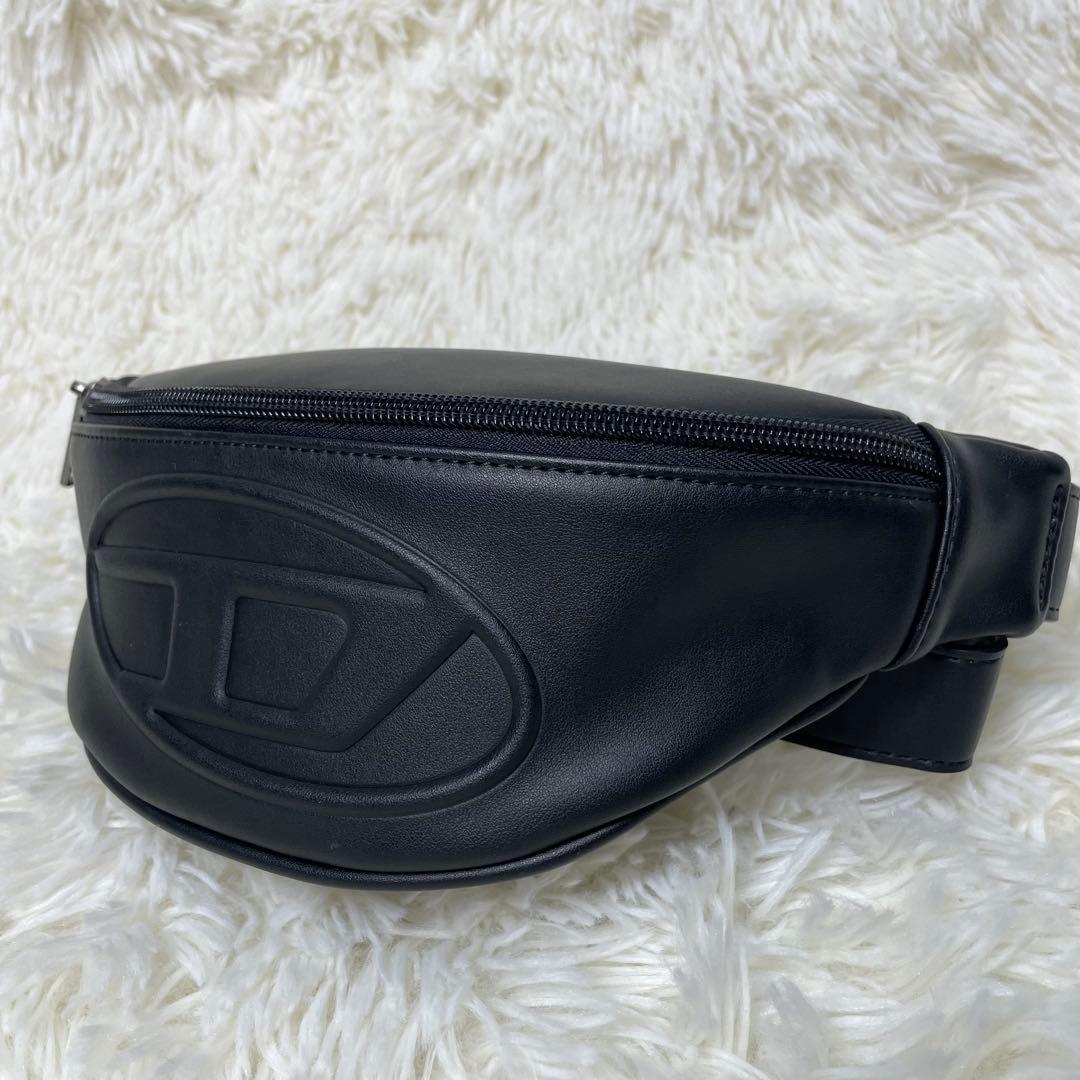 極美品 DIESEL ディーゼル ウエストポーチ ボディバッグ オーバルDロゴ