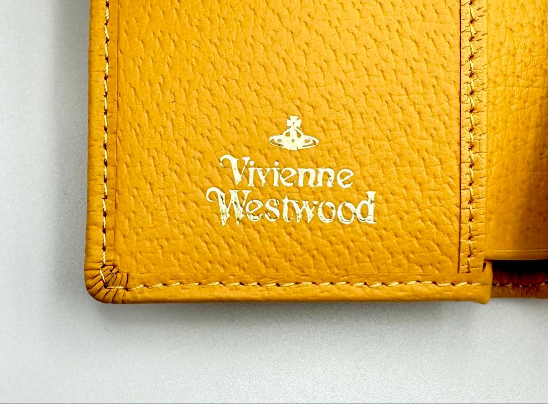 【♡新品✦レア♡】Vivienne Westwood 三つ折り財布 イエロー