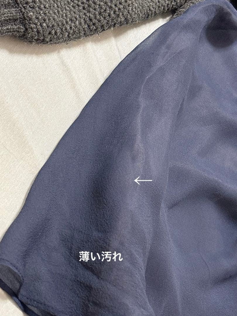 激レア　コレクション✨sacai サカイ ニット シルク バックプリーツ フレア