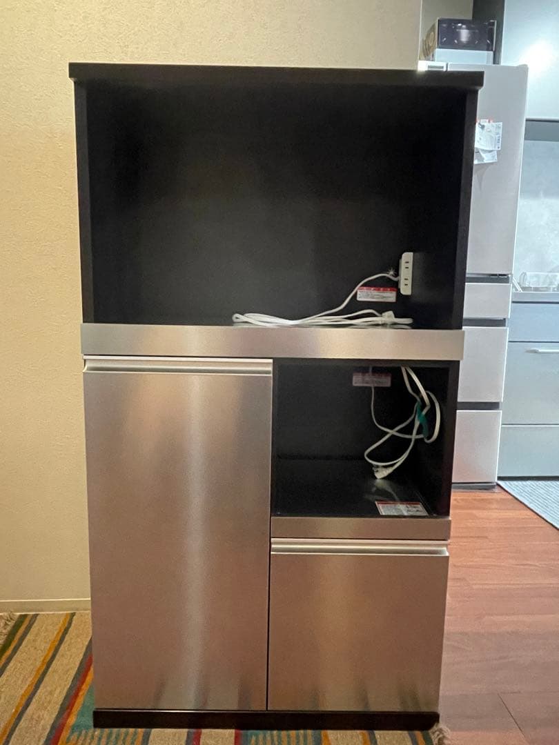 シルバー スチール製 レンジボード