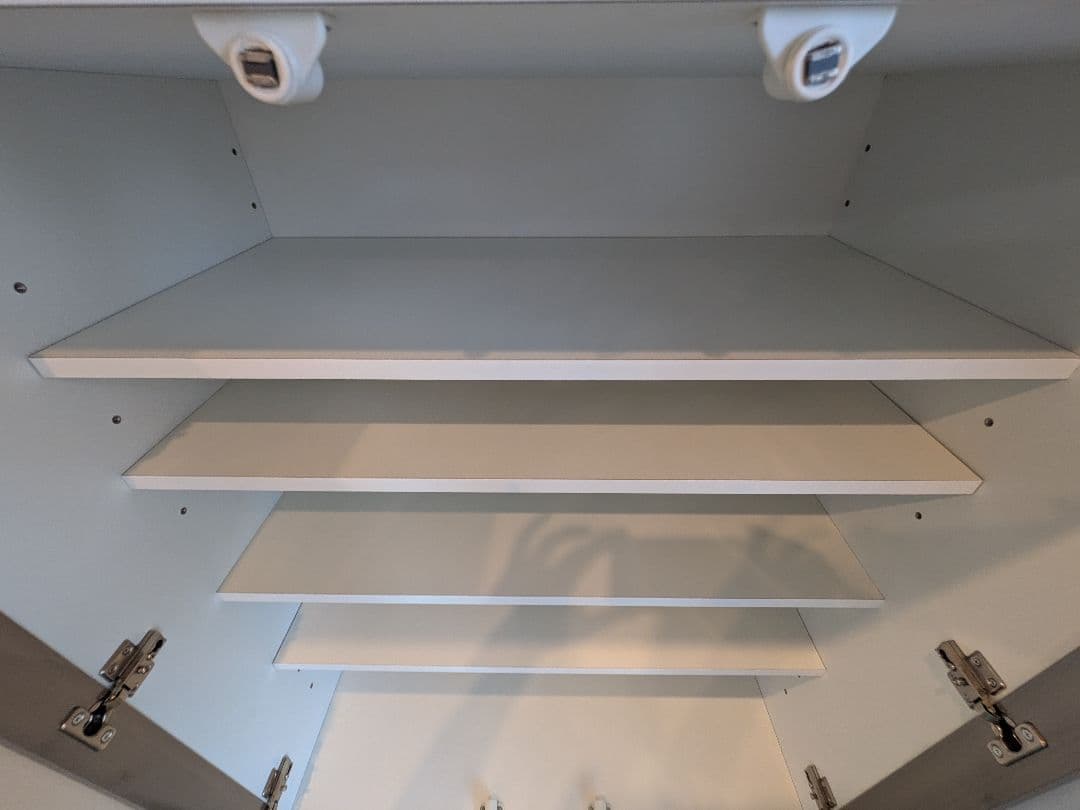 【送料込みのお値段】ニトリ　キッチンカウンター　食器棚　Ｎポスティア120WH