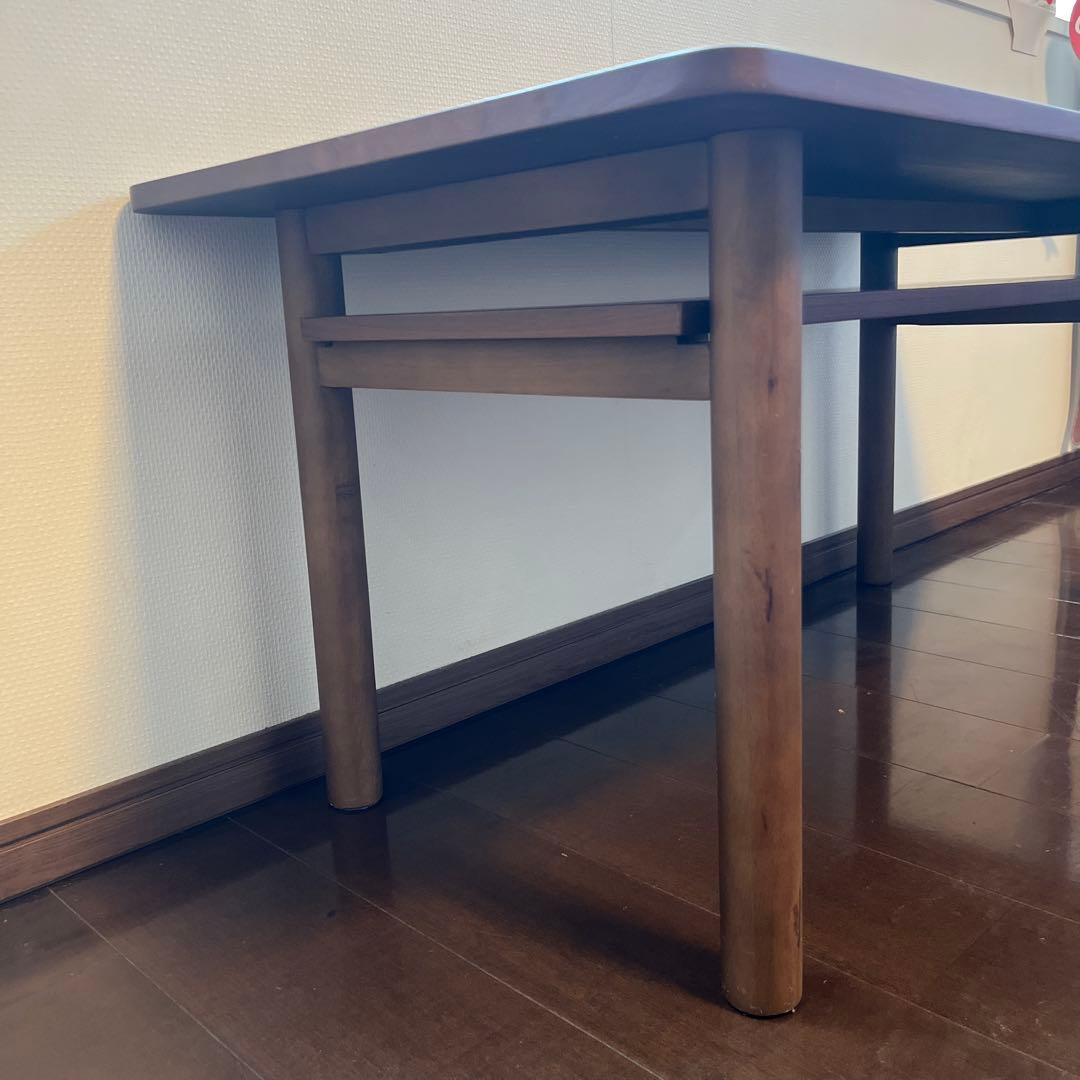 MUJI 無印良品 木製ローテーブル ウォールナット 廃盤品