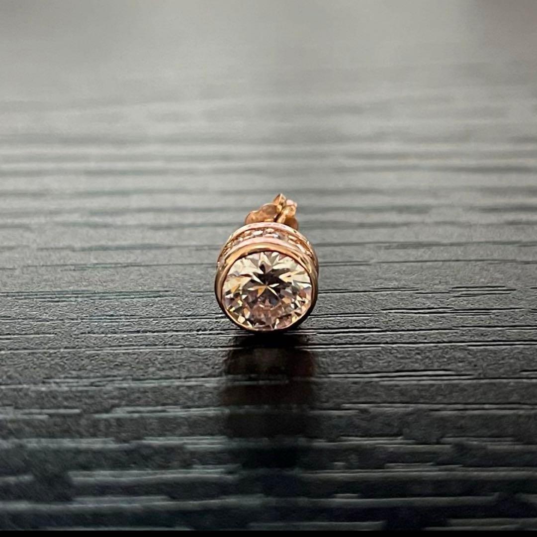 AVALANCHE(アバランチ) 10Kローズゴールド ピアス 6mm