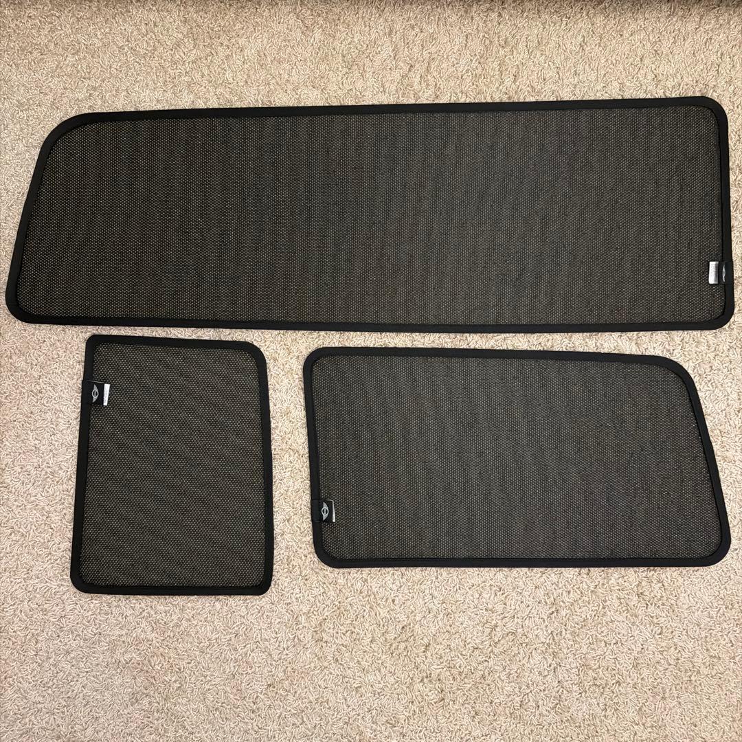 MINI純正 R55 CLUBMAN用サンシェード　リヤ・サイドウインドウ