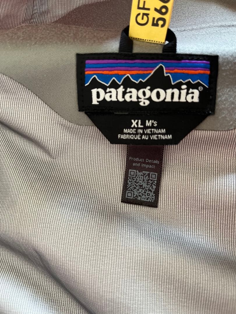 美品 patagonia トレントシェル ジャケットXL オレンジ