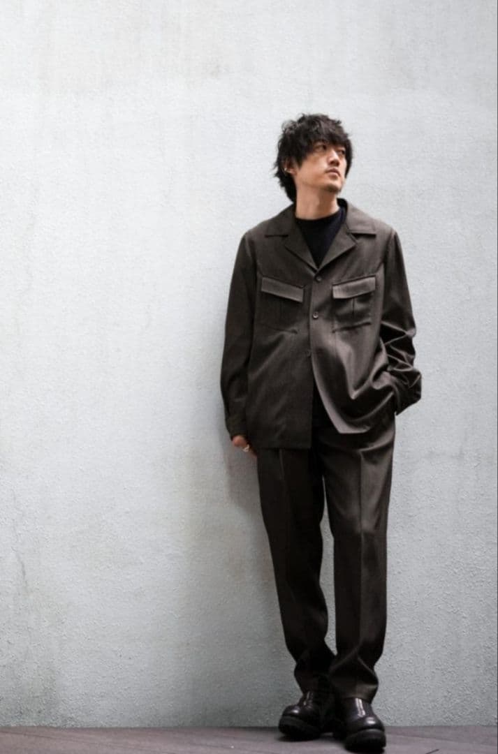 MBハイエンド尾州ウールファティーグジャケット