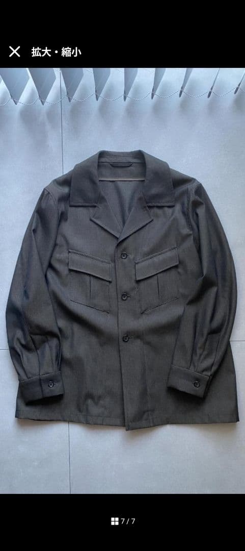 MBハイエンド尾州ウールファティーグジャケット