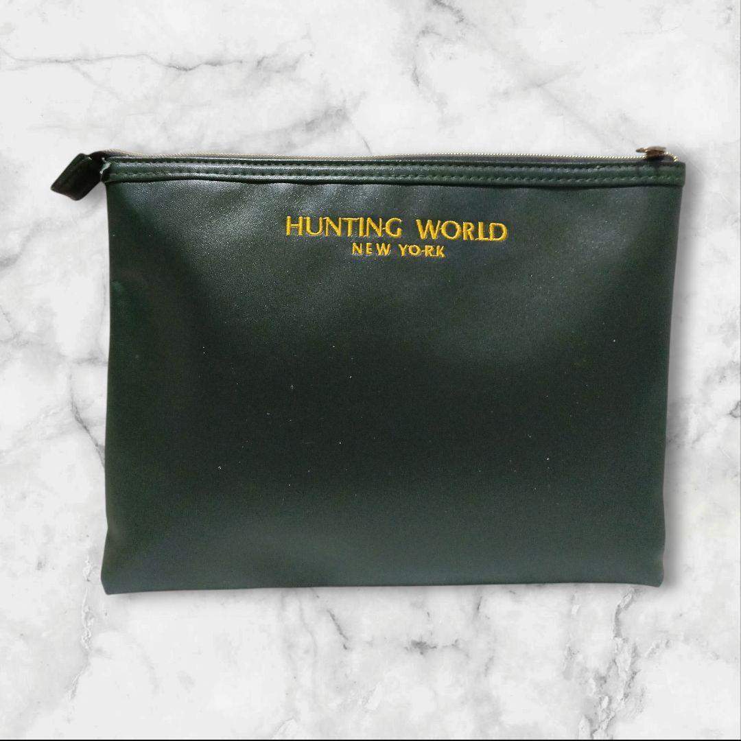 【希少】HUNTING WORLD ボストンバッグ 大容量