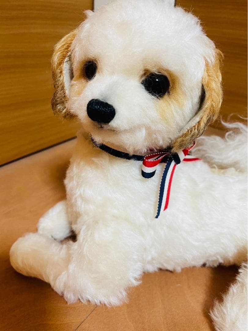 【新品】 犬 ミックス ぬいぐるみ 作家 ぬいぐるみ パピマル