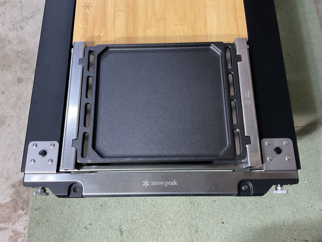 新品・未使用 スノーピーク フラットバーナー専用 グリル