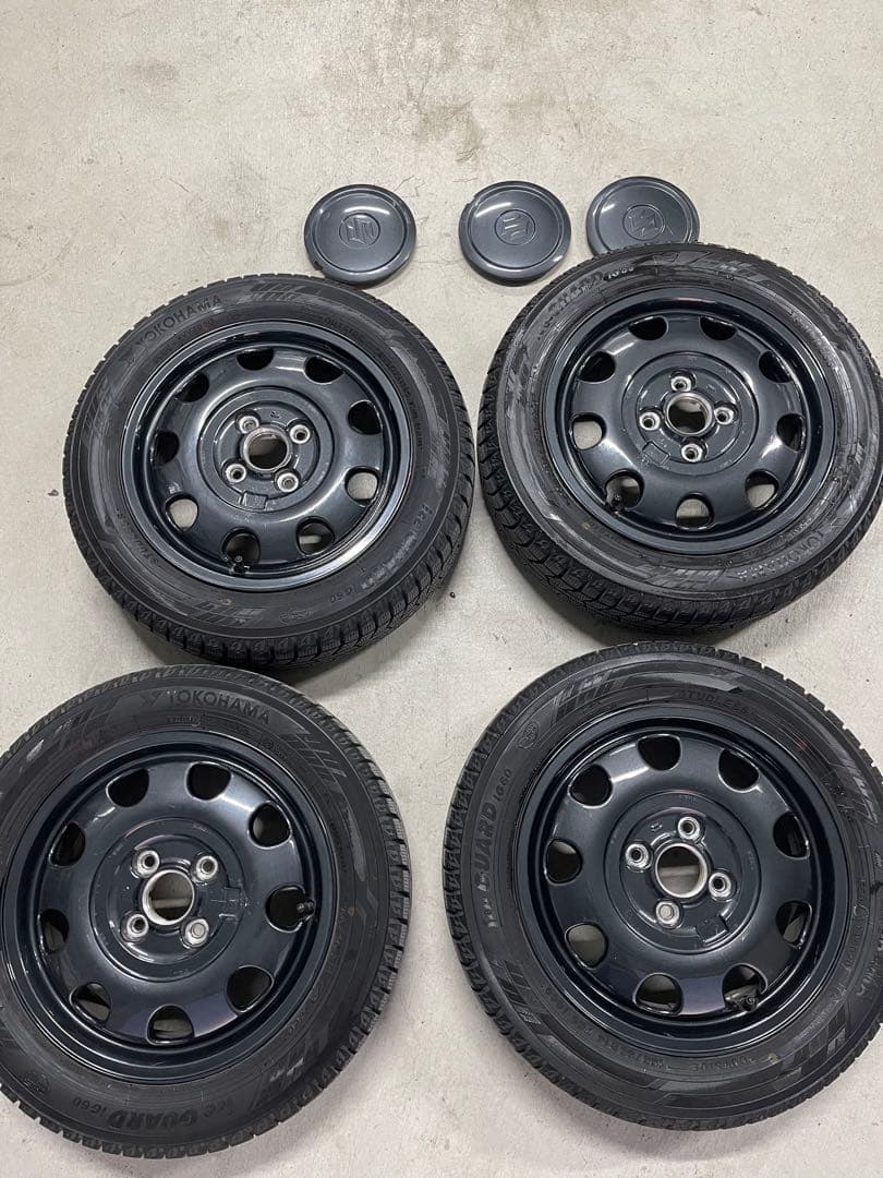スペーシアギア　155/65R14 スタッドレスタイヤ　2020年　エンケイ