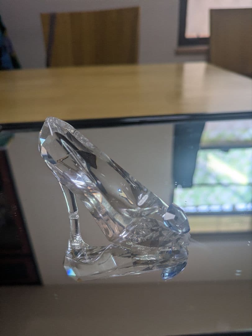 スワロフスキー シンデレラ シューズ ガラスの靴 置物
