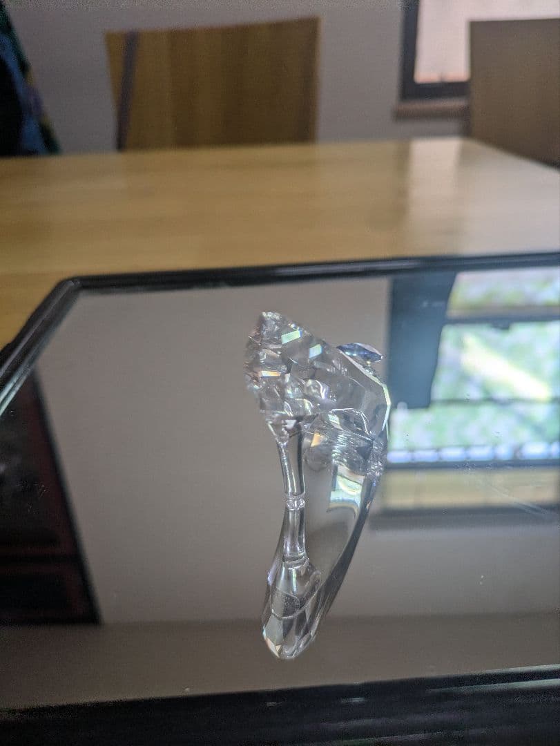 スワロフスキー シンデレラ シューズ ガラスの靴 置物