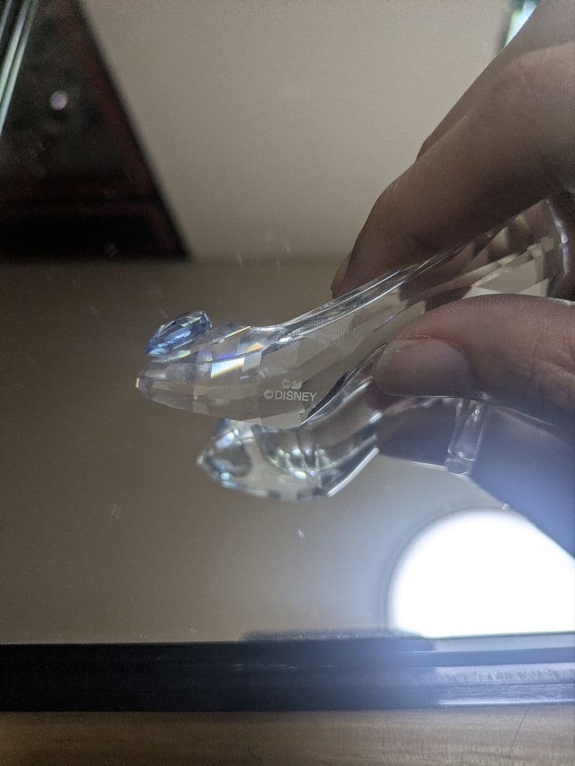 スワロフスキー シンデレラ シューズ ガラスの靴 置物