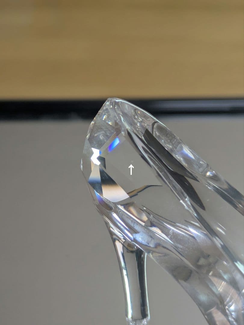 スワロフスキー シンデレラ シューズ ガラスの靴 置物