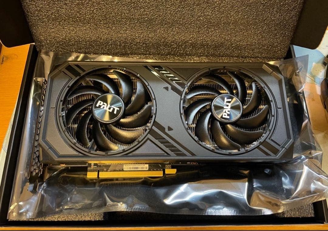 グラフィックボード・グラボ・ビデオカード PALIT GeForce RTX 4070 12GB Dual