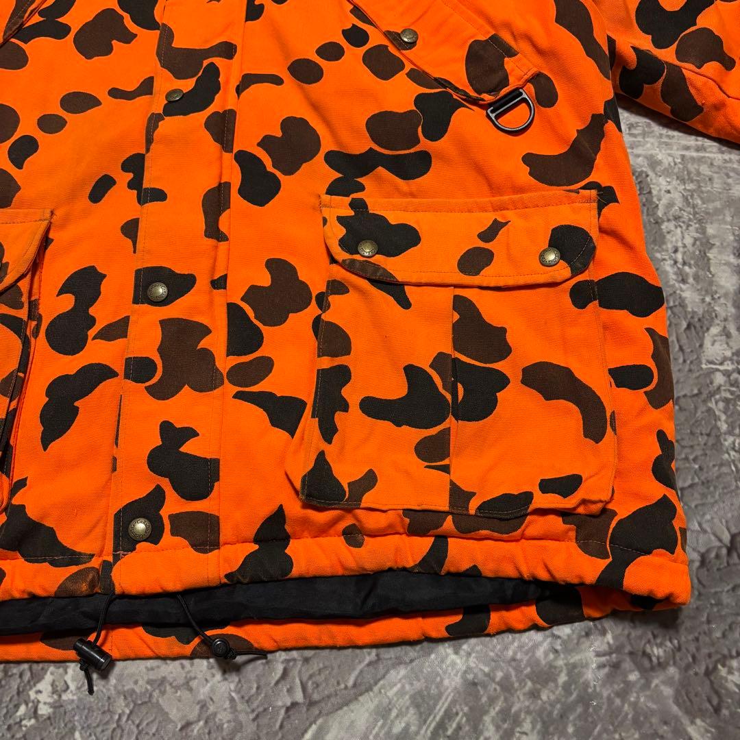90's USA製 Cabela's ダックハンターカモ オレンジ 中綿
