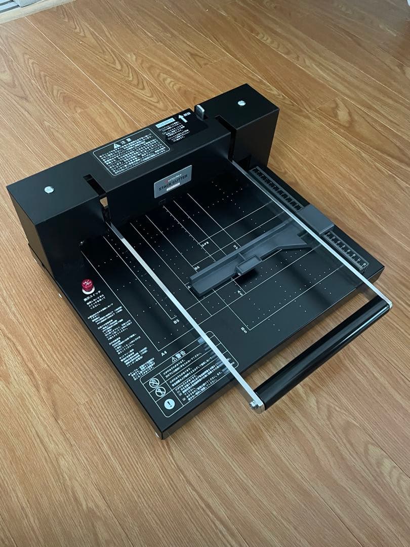 裁断機 Durodex 180 DX 自炊 製本 立ち落とし スタック カッター