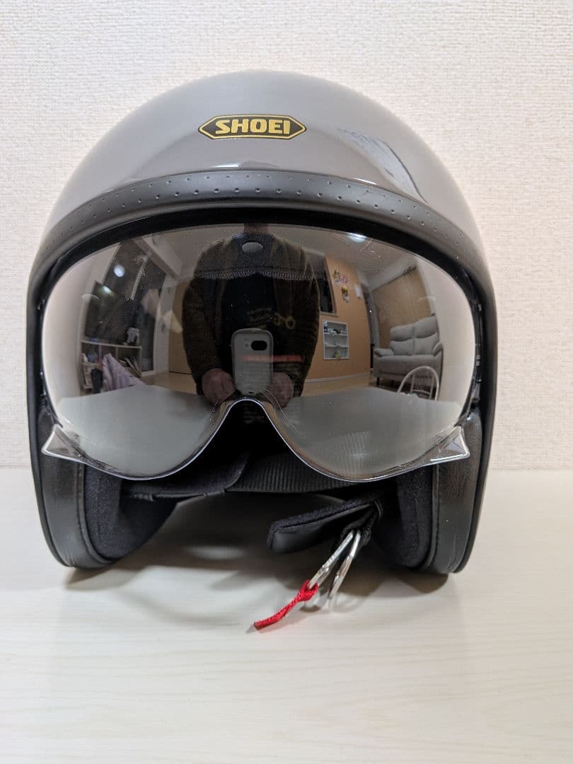 SHOEI　JO　グレー　ジェットヘルメット　J.O　XL