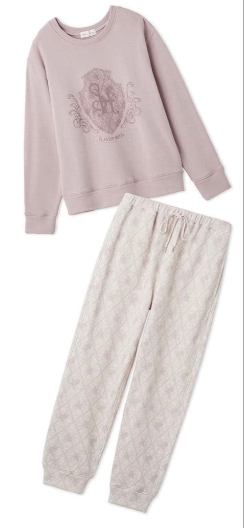 SNIDEL  ストレッチスウェットセットアップ　ピンク