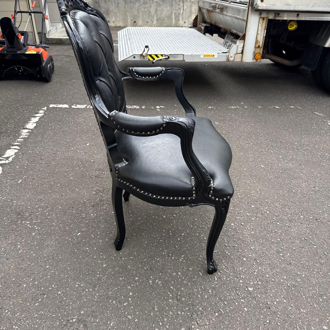 Symphony シンフォニー ロココ調 アームチェア ヨーロピアン家具　猫脚