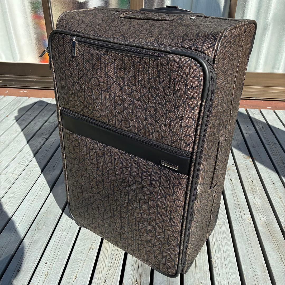 CK カルバンクライン モノグラムキャリーケース 大容量