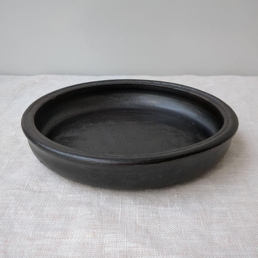 未使用品　市川孝　楕円　オーバル　皿　耐火皿　魯山