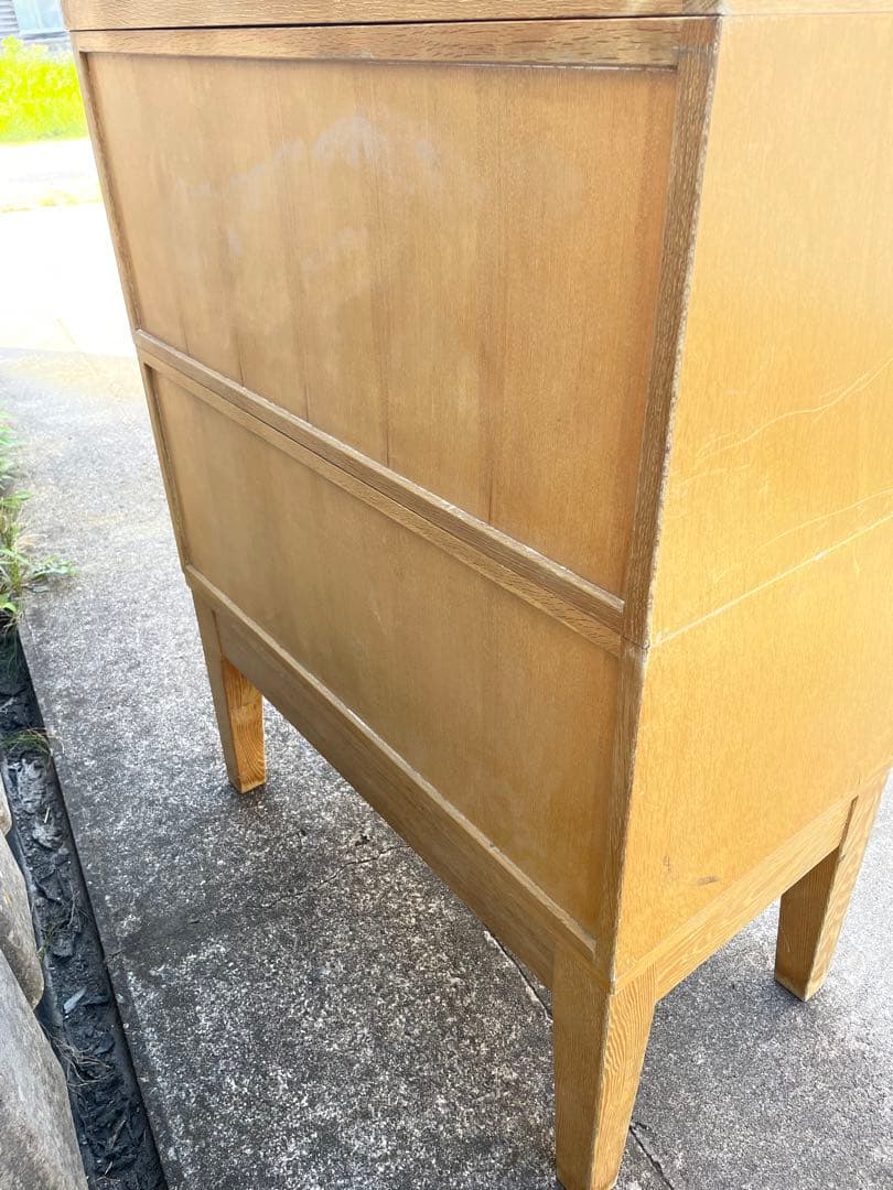 ビンテージ/学校/図書館/収納棚/棚/カードケース/キャビネット/小引き出し/②