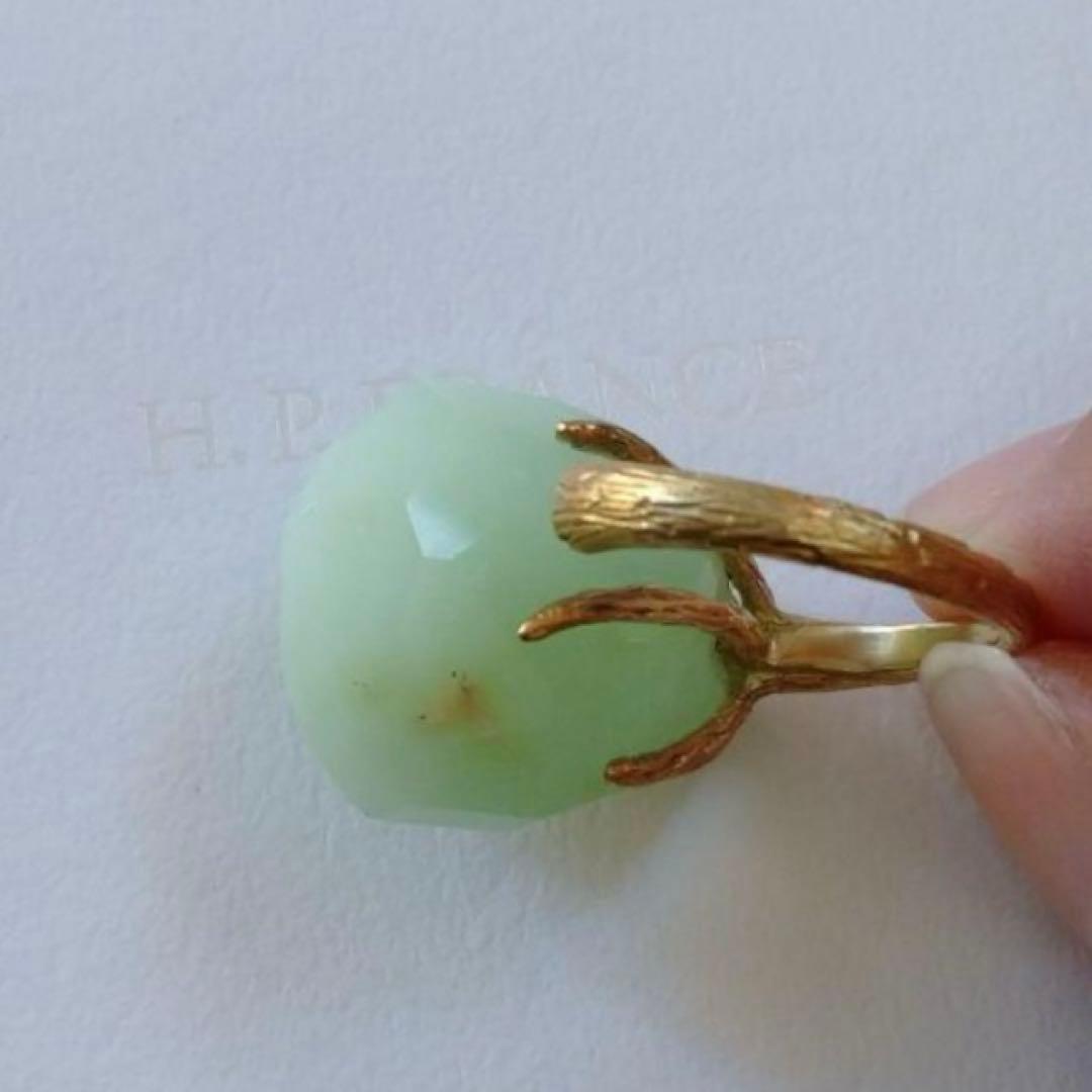 最終価格　美品 wouters&hendrix 18K 天然石 ダイヤ リング