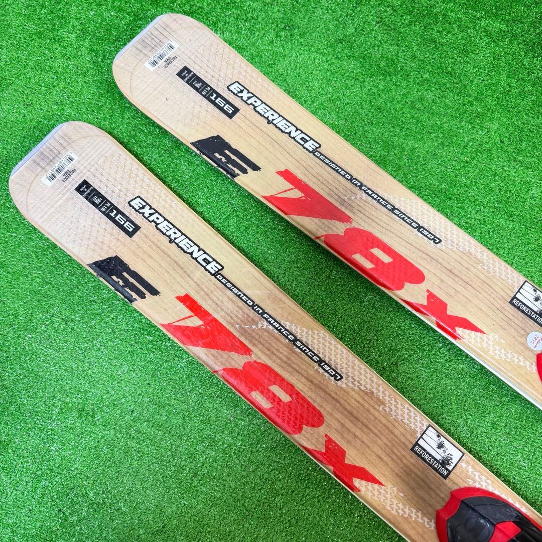 美品　ROSSIGNOL 78X 166 SALOMON ストック　ケース付き