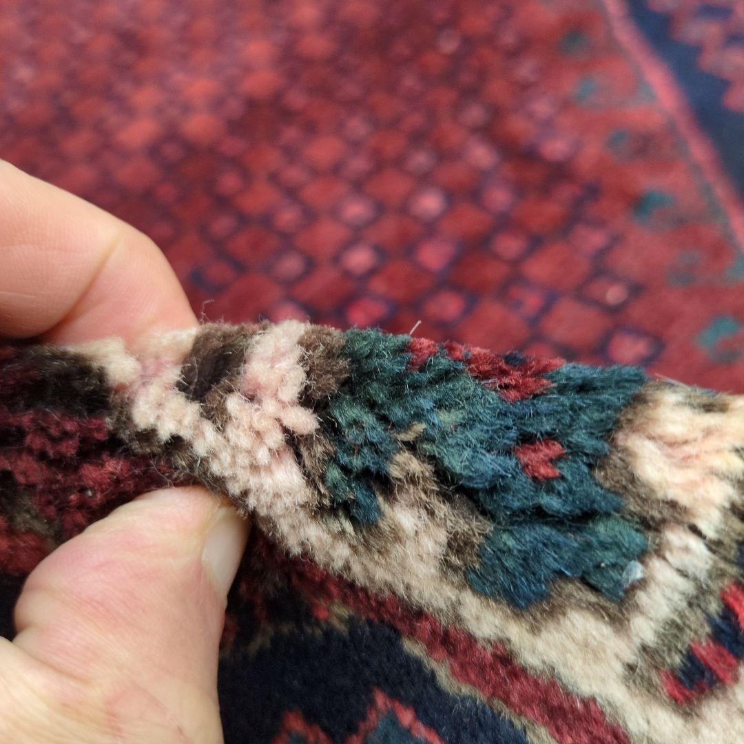 ペルシャ絨毯　シ－ラーズ産 215x135 クリーニング済 shiraz