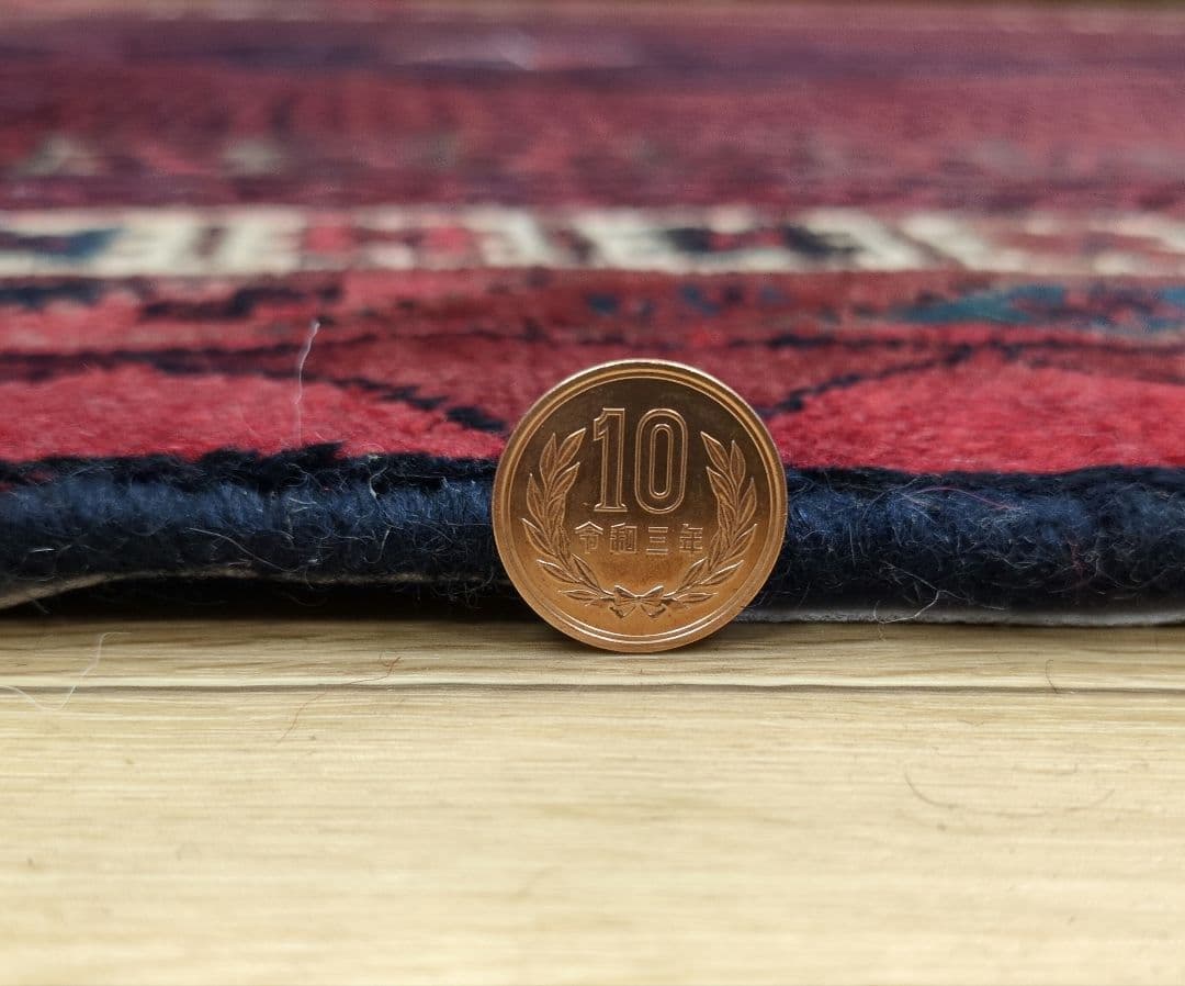 ペルシャ絨毯　シ－ラーズ産 215x135 クリーニング済 shiraz