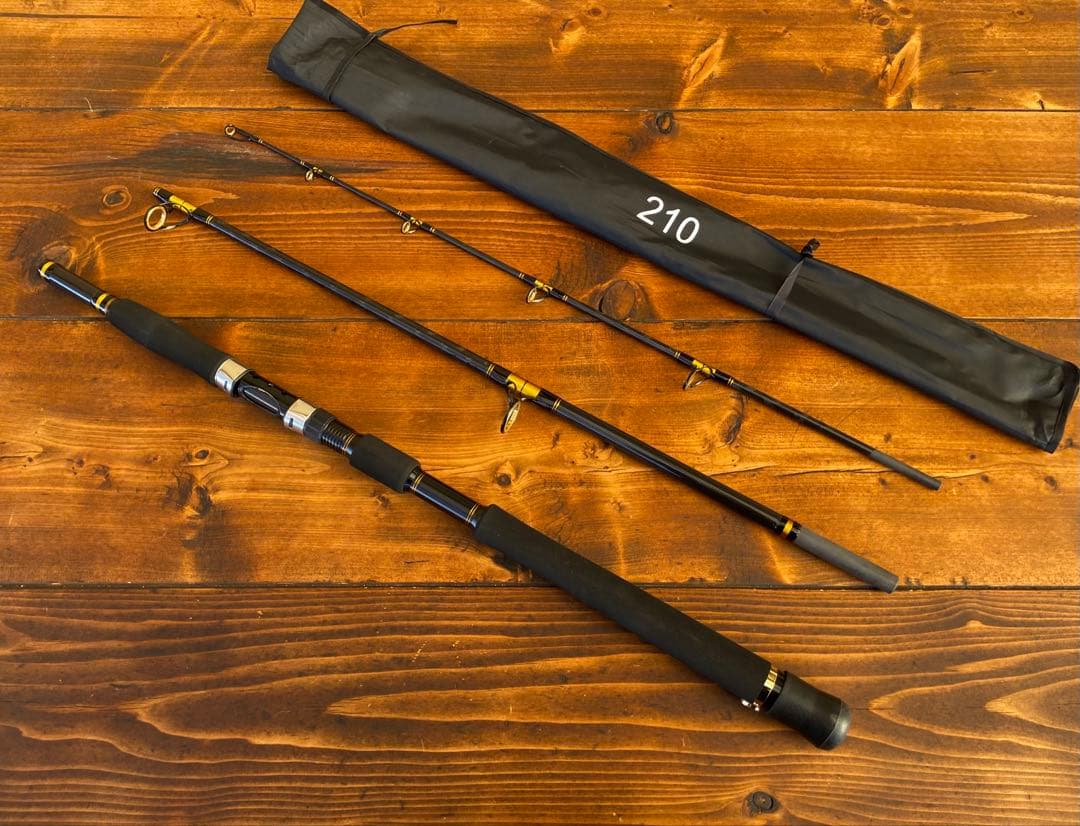 釣り竿セット　ジギングロッド　船釣り　3P パックロッド　スロージギング　新品