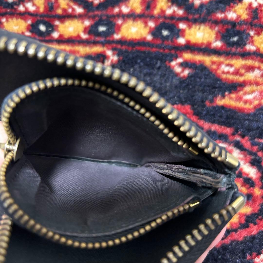 【美品】THE REAL McCOY'S 黒 レザー ケース スクエア