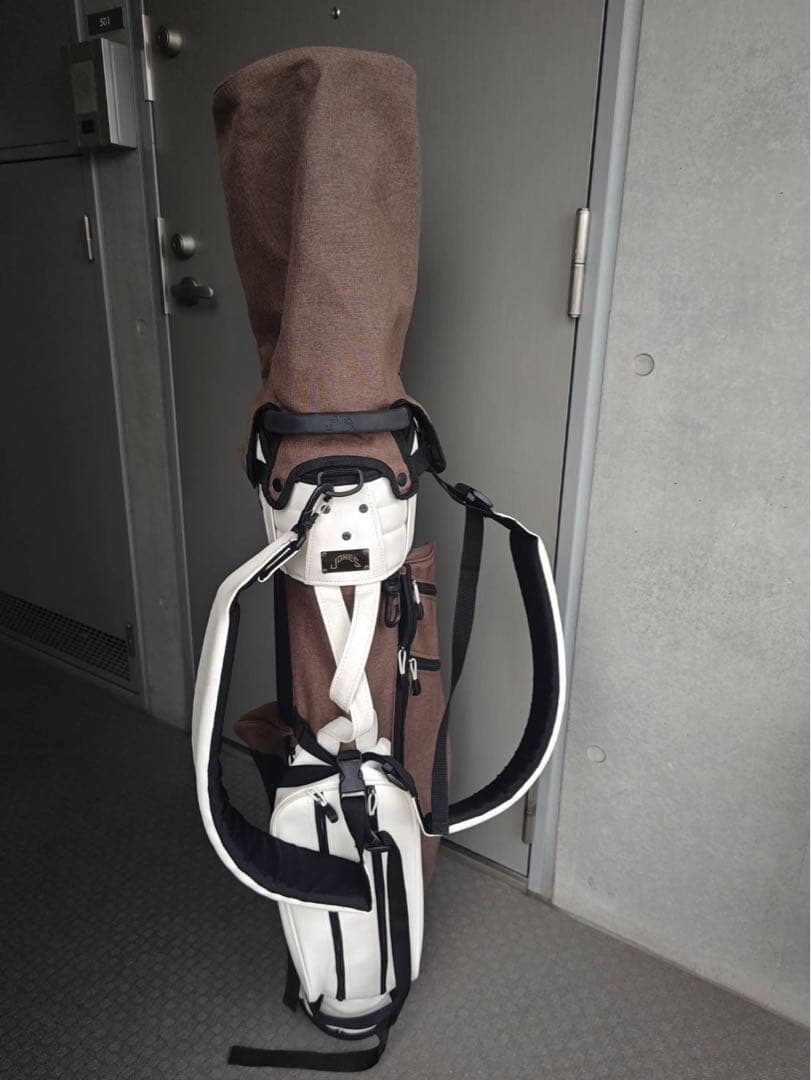 JONES（ジョーンズ） スタンド式キャディバッグ ブラウン