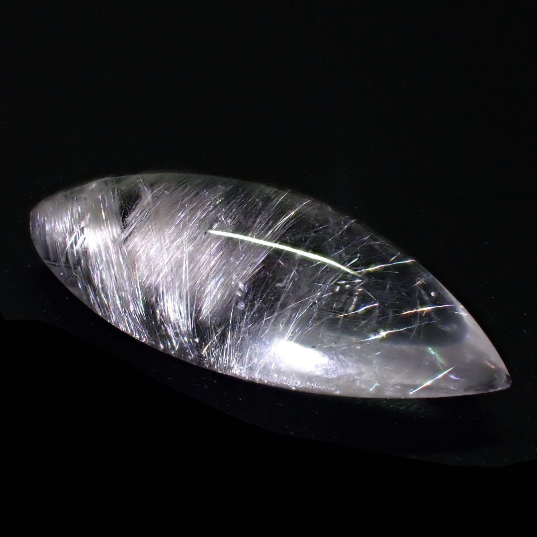 【ブラジル/バイーア産】プラチナルチルクォーツ(ブルッカイトインクォーツ)